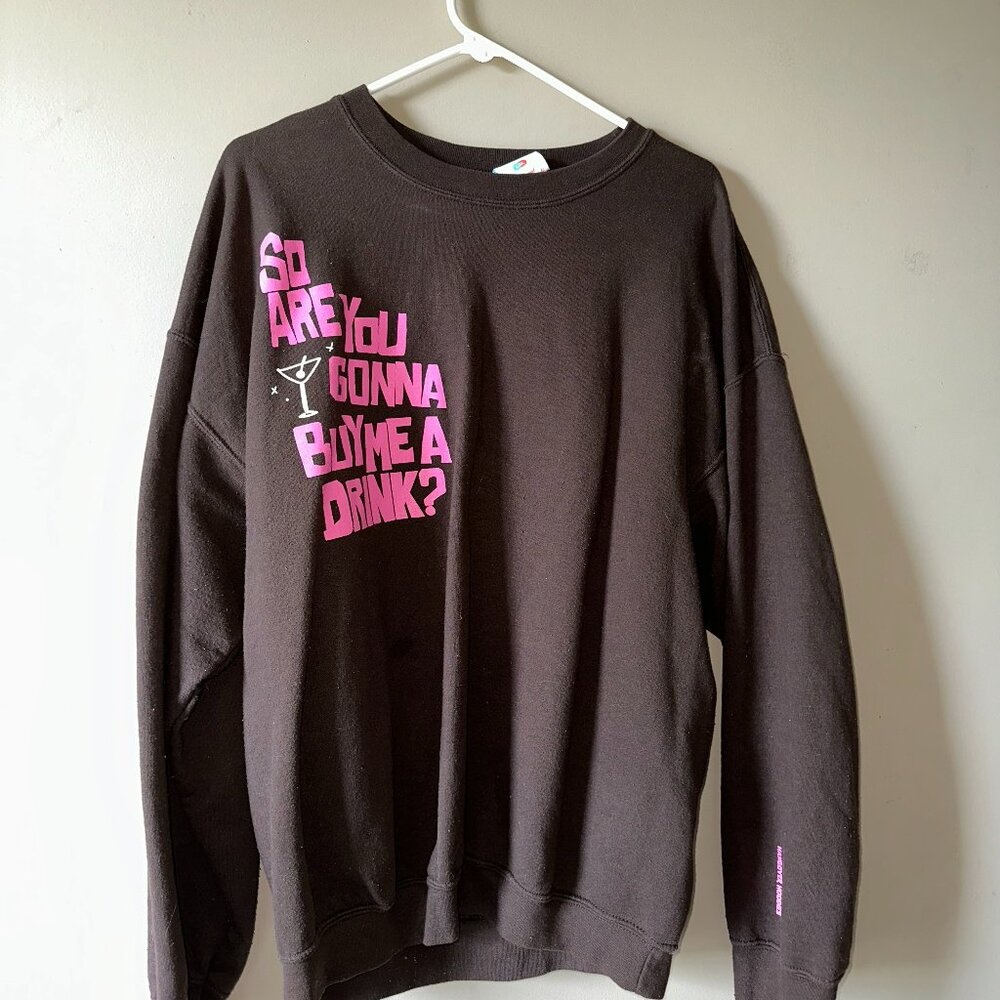 Hangover Hoodies Last Call Crewneck - Chocolate Brown